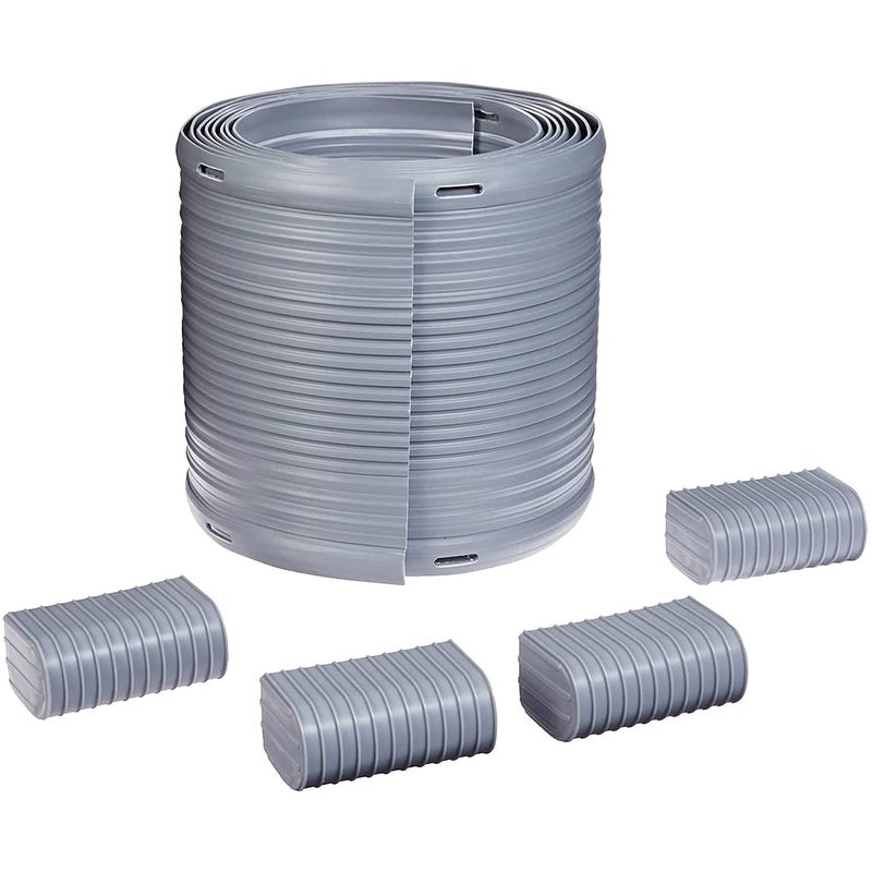 Caliber Bunk Wrap Kit 23050, 16-ft Roll of 2x4-in Bunk Wrap with Endcaps, Grey - Image 1